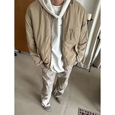 有货。春秋季外套棒球服男女简约百搭工装夹克W6949-P67，男装夹克，星座412-3