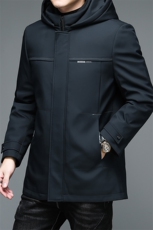 DW21142冬季男士羽绒服外套男装一衣三穿修身白鸭绒加肥加大P269，男装羽绒服，电商B360