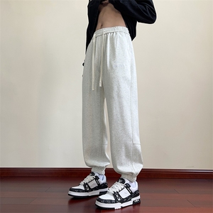 秋季新款港风美式高街vibe潮牌束脚休闲裤哈伦裤男潮 ZK3855-P38图片