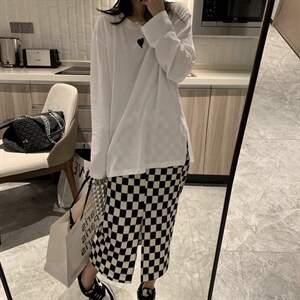 爱心长袖t图片