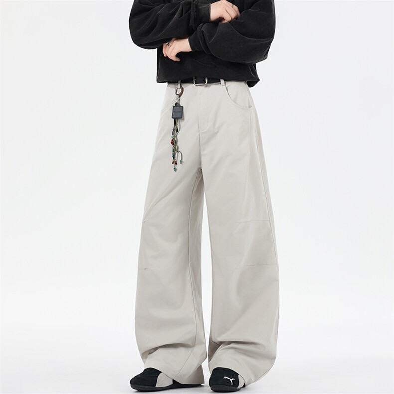 秋季新款休闲裤潮流垂感宽松百搭工装裤抖音品质A111-A315-P38,男装工装外套,电商基地A111