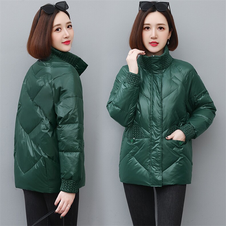 羽绒棉服女冬季2025新款妈妈爆款棉衣宽松显瘦小个子洋气棉袄外套,女装棉衣/棉服,婷思杰（原婷想服饰）