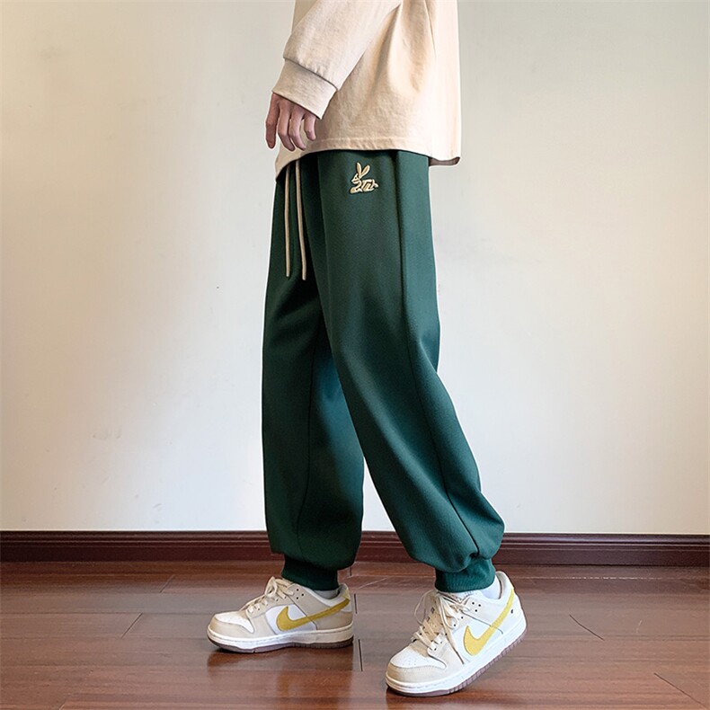 KP721P40港风休闲裤男宽松拖地束脚裤卫裤,男装休闲裤,星座1204-3