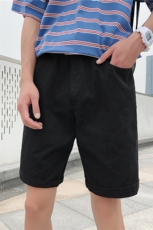 K939/P25现货夏季港风男士宽松五分裤子韩版沙滩纯色休闲大码短裤，男装休闲裤，电商A141