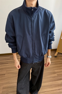 首单5W件 痞帅飞行员夹克廓形立领外套vibe上衣5Q1142-TP35不图片