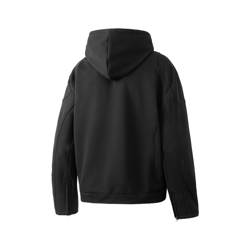 WY839-尺码M-3XL-P65-短款正肩机车拉链卫衣立领开衫外套连帽衫,男装工装外套,星座1811B