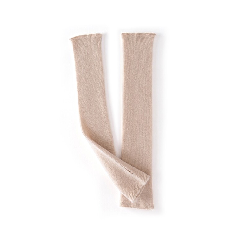 2025百搭舒适简约护袖，手套，蒙娇羊绒