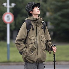 现货机能夹克冲锋衣高街美式复古工装秋季登山服特批JK889-P78，男装夹克，电商A021