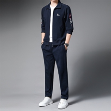AL2805钱塘2020-3春秋新款运动休闲时尚中青年男士套装P150，男装休闲套装，钱塘207-3