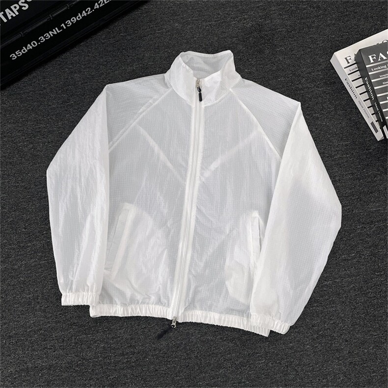 冰丝立领防晒衣男夏防紫外线休闲外轻薄透气钓鱼防晒服FY196P50,男装夹克,星座1013-5