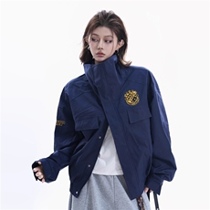 有货。高质量工装夹克女多袋ins潮牌外套W6959-P83，男装夹克，星座412-3