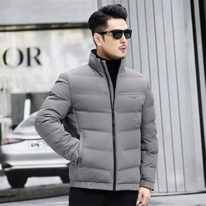 M6801-11钱塘2020-3时尚休闲简约冬季厚款中年男士羽绒服P183图片