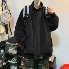 抖音直播！垫肩阿尔法飞行员夹克男XH35-70，男装夹克，电商B367