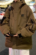 新标80重磅工装羽绒服保暖潮外套冲锋衣A436-973-P225控价298，男装羽绒服，电商A436
