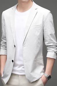 A6629920春秋款男士西服薄款外套商务休闲男装P165图片