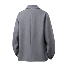 双排扣大码M-5XL西服男成分96%聚酯纤维4%氨纶XF78127P85控128，男装西服，星座227-7