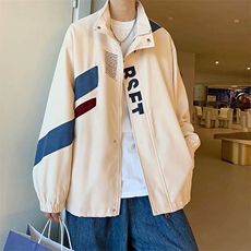 美式工装外套春秋ins高街百搭原宿风潮牌日系炸街夹克W1383-P55，男装夹克，星座512-4