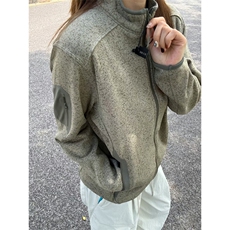 网图秋冬现货户外立领抓绒开衫运动夹克cleanfit外套WT35特P65，男装夹克，电商C310