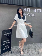 提花连衣裙夏季热卖中，女装连衣裙，天使公主