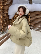 数据好现货2026冬季新款25121-P255-K388针织拼接50绒羽绒服，女装羽绒服，浙宝128（原290）