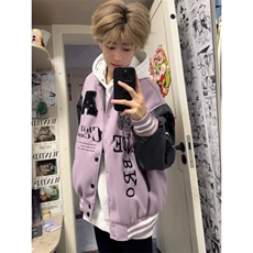 【有货】DJK971-P70原版高质量拼皮全刺绣棒球服夹克，男装夹克，星座603-2