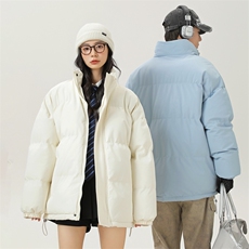 现货抖音得物可供视频冬季三防加厚羽绒棉衣外套面包棉服WM1266，男装棉衣，电商A486