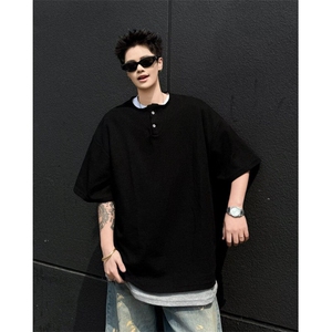 C506P37夏装男装短袖个性休闲时尚半袖宽松男装T恤图片