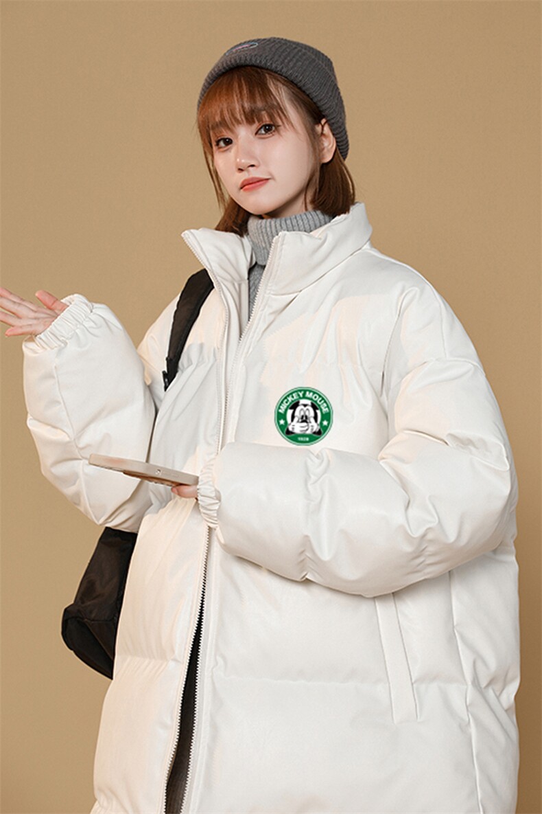 冬季新款PU皮棉服潮流加厚棉衣帅气面包服XZ102A-4-51752-P115,男装棉衣,星座211-2
