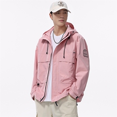 秋季速干工装夹克潮牌连帽户外登上外套男女款F0918-P100控199，男装夹克，电商D215