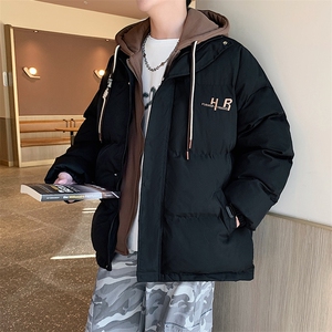 冬季宽松/假两件休闲外套潮加厚棉衣XZ102B-1M8008-P125图片