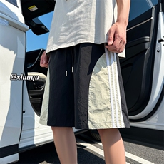 XZ616夏季新款速干伞兵裤三条杠拼接休闲裤TY2508特P25控48，男装休闲裤，星座512A（原616）