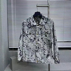 牛仔夹克外套男秋新款港风复古设计感小众宽松百搭上衣潮情侣款，男装夹克，星座506A