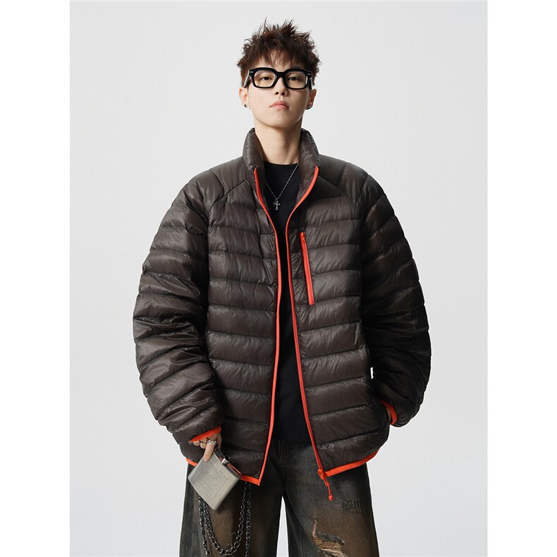 1可二开轻便90绒白鸭绒M-5XL大码锦纶羽绒服男78188P238控328，男装羽绒服，星座227-7