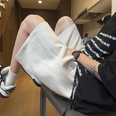 夏季休闲裤男宽松华棉卫裤五分裤D329-QM708-P35-控58，男装休闲裤，电商D329