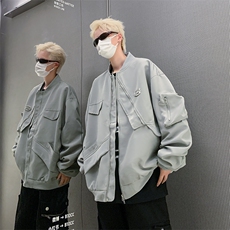 复古美式棒球服夹克外套JK07008-P60，男装夹克，星座308B-2