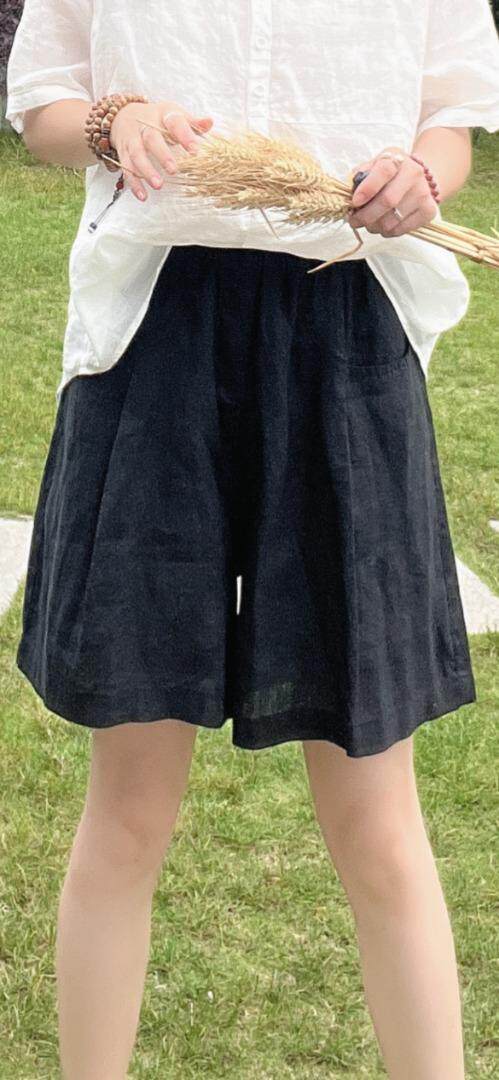 纯苎连衣裙小衫裤子裙子衬衣 时尚风 风淑女风休闲风，女装连衣裙，川哲