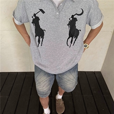 美式重工解构牛仔短裤男夏季宽松设计感复古水洗情侣五分裤XXD06，男装牛仔裤，星座208-5