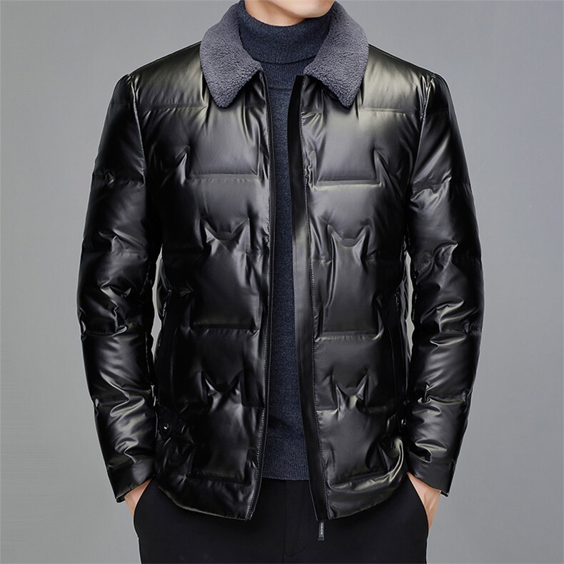 BHYL169钱塘2020-2商务休闲简约冬季厚款百搭中年男士羽绒服P195，男装羽绒服，钱塘207-2