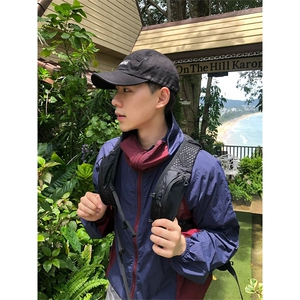 网图有货 蝉翼 原版做法 网布拼接防晒衣轻薄骑行服男女 A687-P55图片