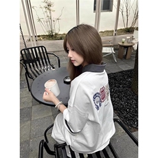 徽章刺绣短袖男款夏季半拉链polo衫男女同款短袖KA22-P42，男装T恤，星座208-5