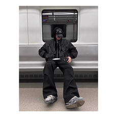 网图冬季棉服棉衣加厚保暖面包服运动休闲外套A025-KJ1007-P98，男装棉衣，电商A025