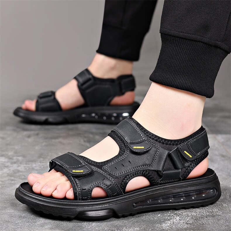 X4127-P135凉鞋男款夏季外穿软底男士休闲沙滩凉拖鞋男，男鞋凉鞋，星座1407-3