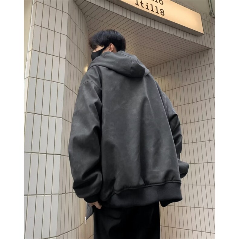 新款棉衣男冬季棉袄外套PU皮棉衣WM02P130,男装棉衣,星座1116-2