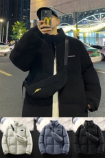 2023男冬季新款灯芯绒保暖棉衣防风宽松加厚大码棉服外套BYM09P85，男装棉衣，电商A086