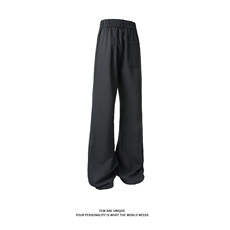 春季新款微喇西裤cleanfit美式垂感休闲裤男女C62179-TP2558，男装西裤，电商A102