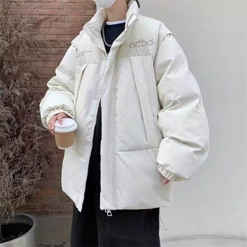 新款棉衣男冬季棉袄外套可拆卸棉衣 MT887 P80图片