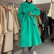 新款帽子款羊绒大衣，其它，慕容神话