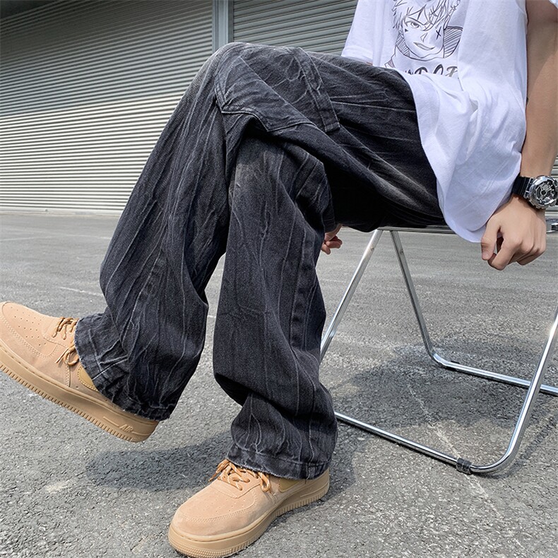牛仔裤男士新款韩版潮流休闲工装长裤子N06057-P43,男装牛仔裤,星座308B-1