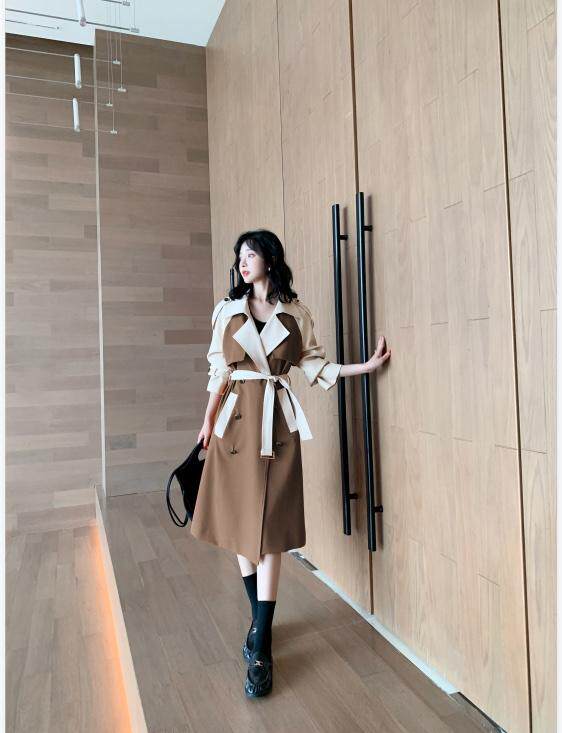 风衣外套，女装风衣，MZ 慕姿