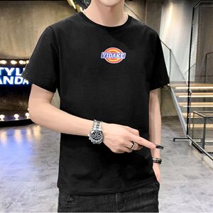 2021夏季新款潮牌个性印花男士潮流短袖T恤男 A436-T633-P25图片